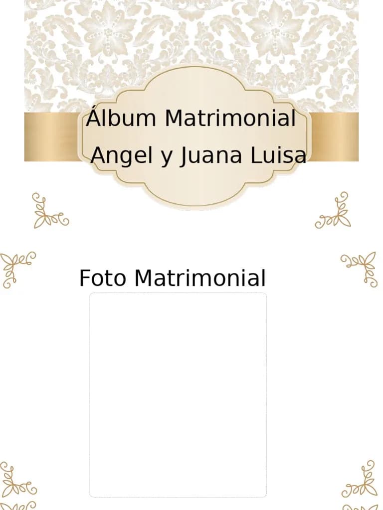 ALBUM ABC 8304 MATRIMONIAL