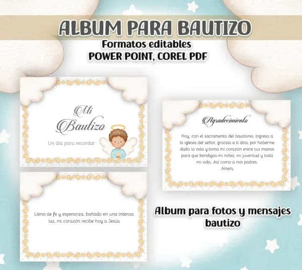 ALBUM MI BAUTIZO 15619