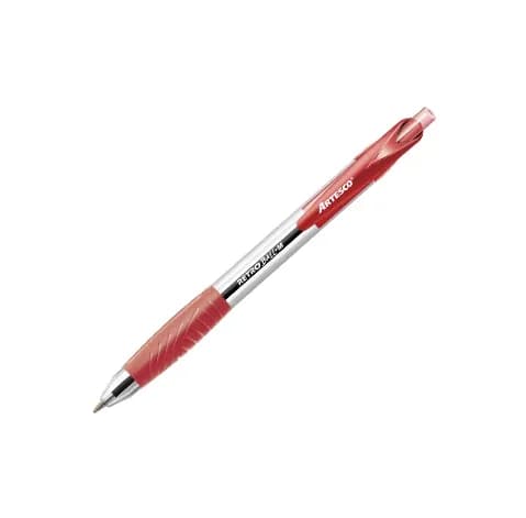UNIDAD ESFERO ARTESCO RETRO BALL - M ROJO