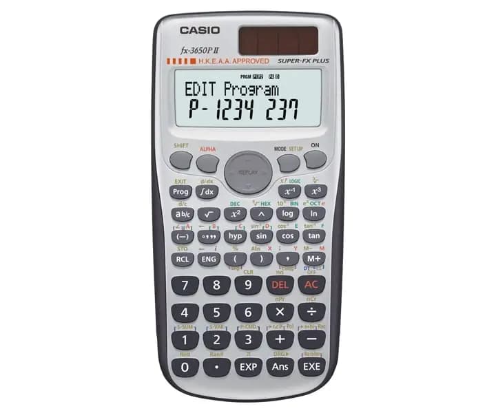 CALC. CASIO FX 3650 PII CIENTIFICA