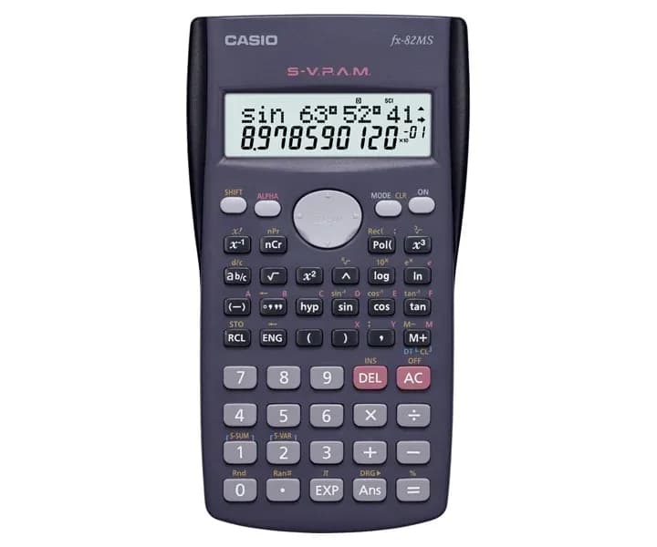CALC. CASIO FX 82 MS