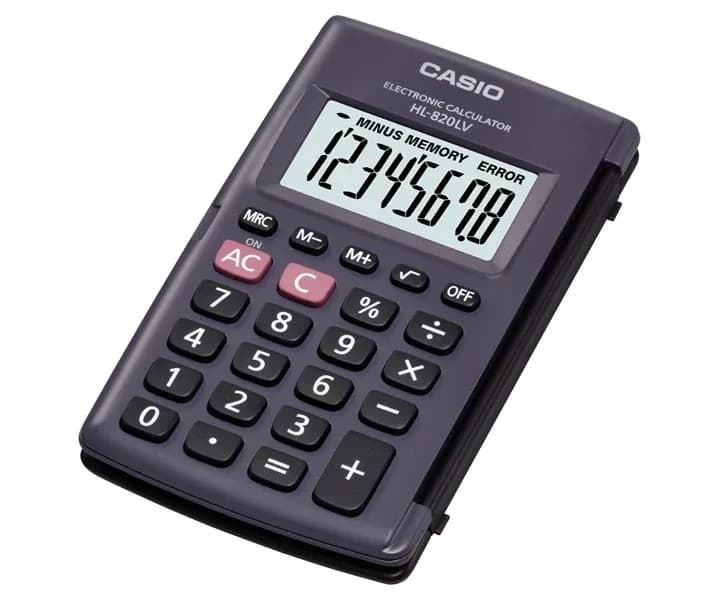 CALC. CASIO HL 820 LV