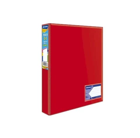 CARPETA 2 ANILLOS ARTESCO ROJO