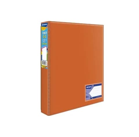 CARPETA 2 ANILLOS ARTESCO NARANJA