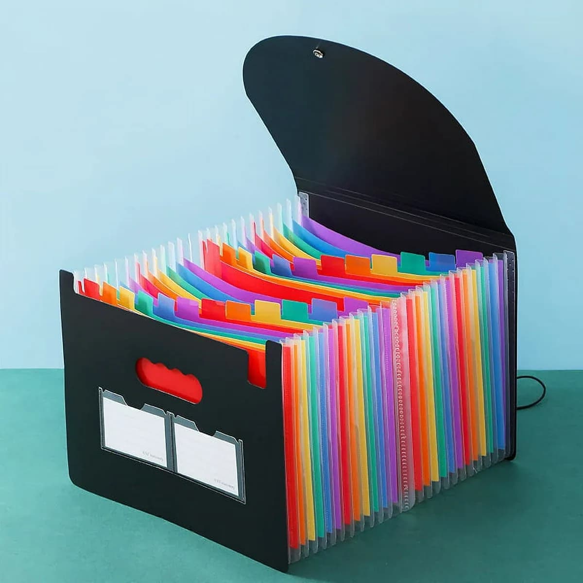 CARPETA CUADERNO T TRANSPARENTE AMARILLA