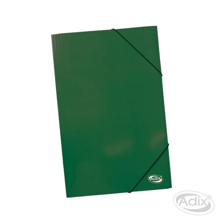 CARPETA CUADERNO T TRANSPARENTE VERDE OSC