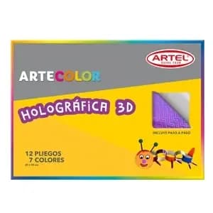 CART. HOLOGRAFICA ARTEL 12UN 25X35