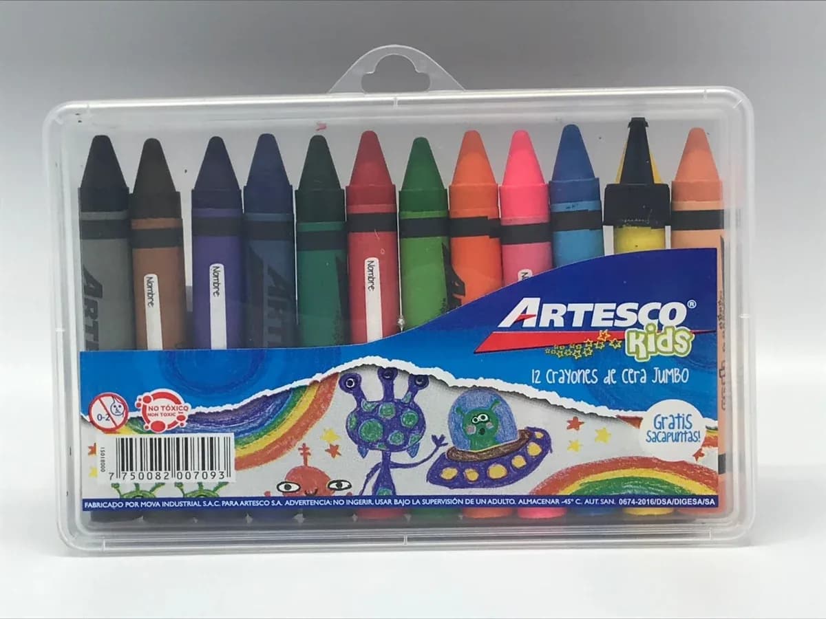 CRAYON ARTESCO JUMBO X 12COL