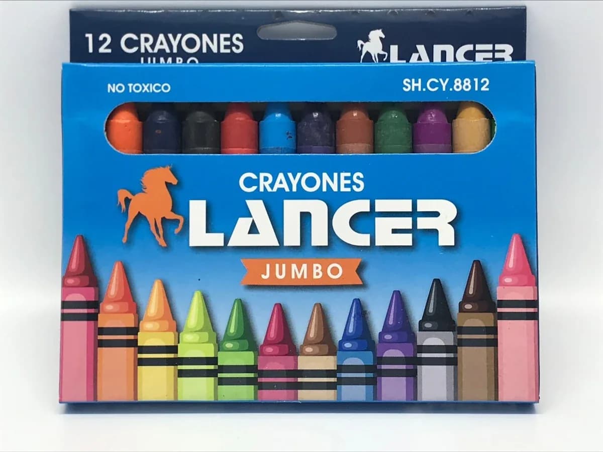 CRAYON LANCER JUMBO X 12COL