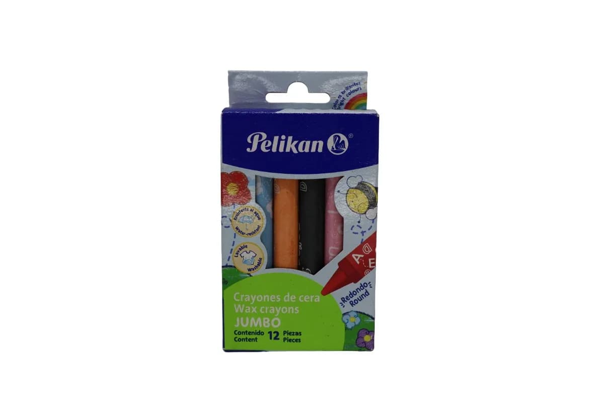 CRAYON PELIKAN JUMBO X 12COL