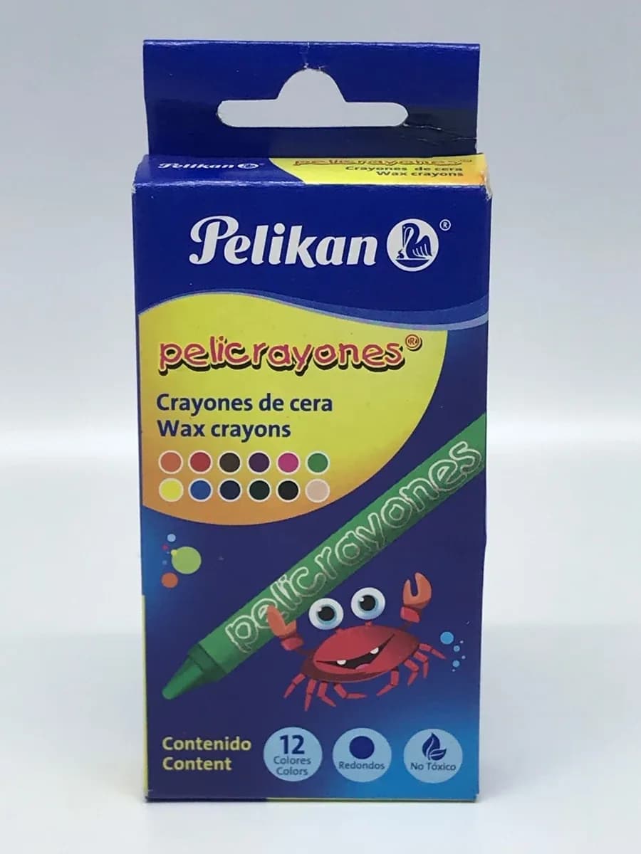 CRAYON PELIKAN PEQUENO X 12COL