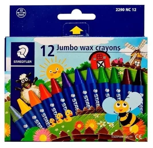 CRAYON STAEDTLER JUMBO X 12COL
