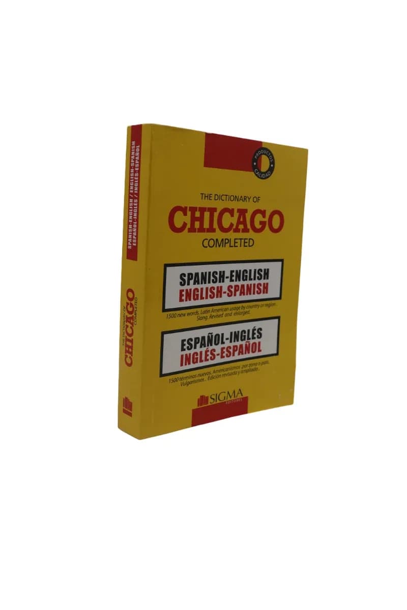 DICC. CHICAGO ESPANOL INGLES