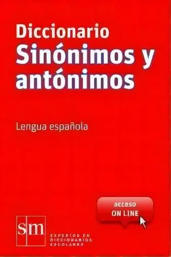DICC. SIGMA SINONIMO Y ANTONIMO