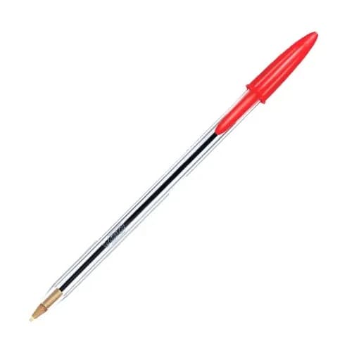 UNIDAD ESFERO BIC MEDIO ROJO