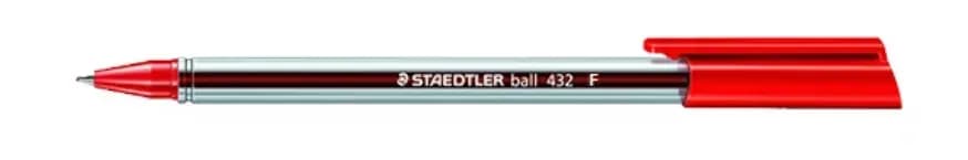 UNIDAD ESFERO STAEDTLER FINO ROJO