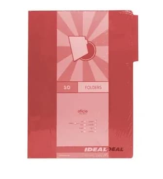 FOLDER MANILA ROJA