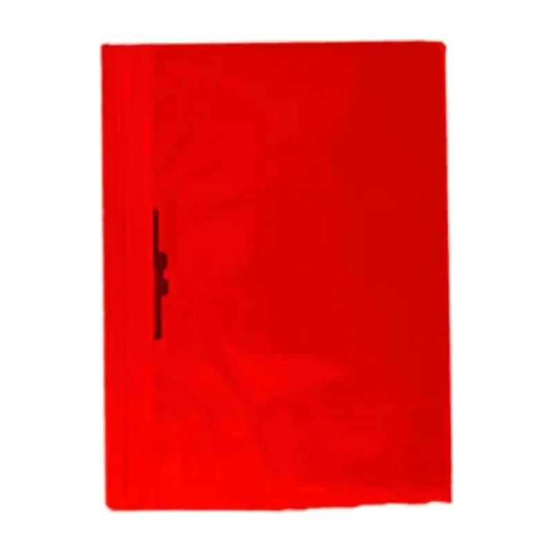 FOLDER PLASTICO ROJO