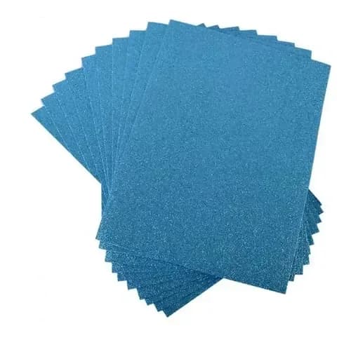 PLIEGO FOMIX ESCARCHADO AZUL