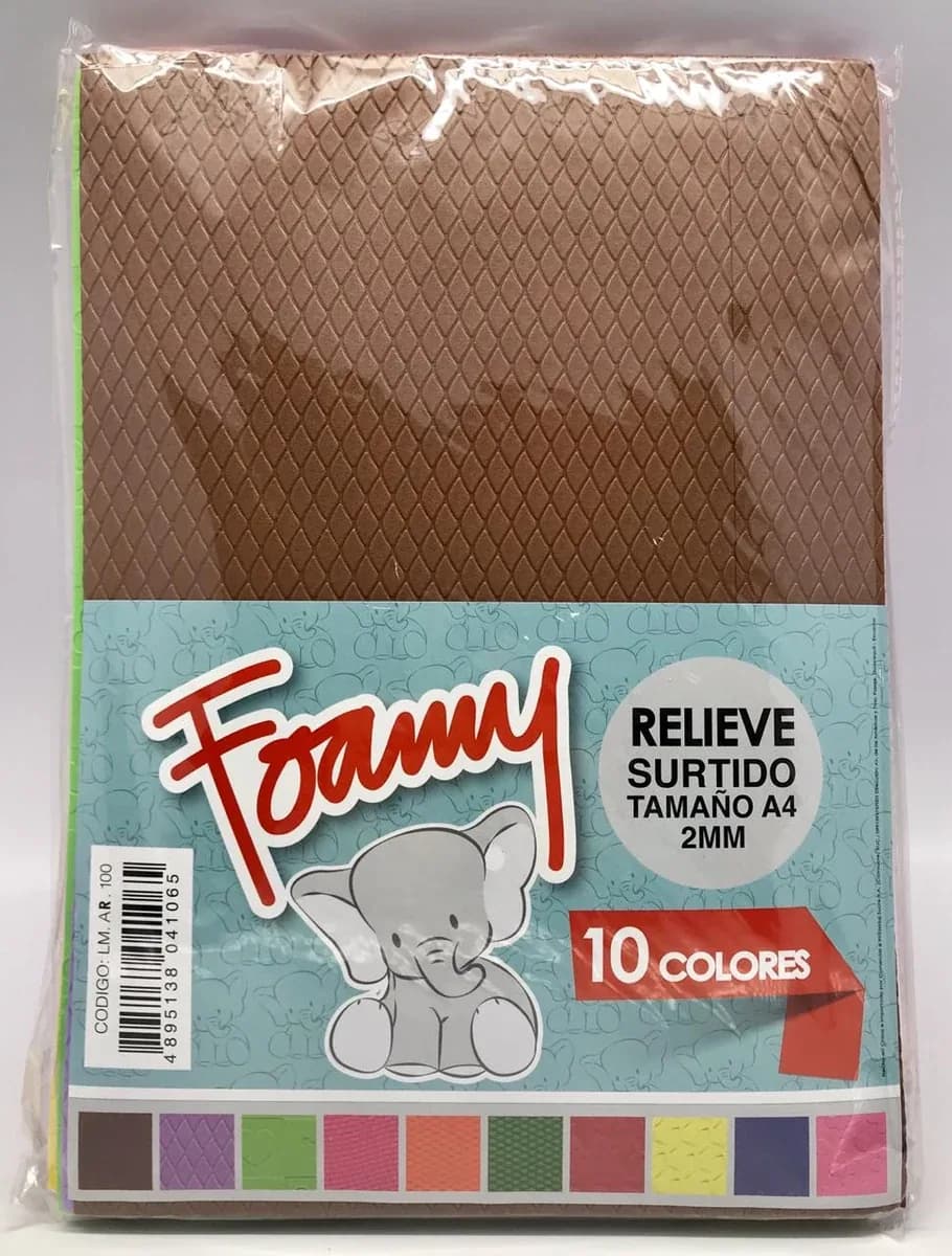 FOMIX X 10UN INEN ALTO RELIEVE SURTIDO