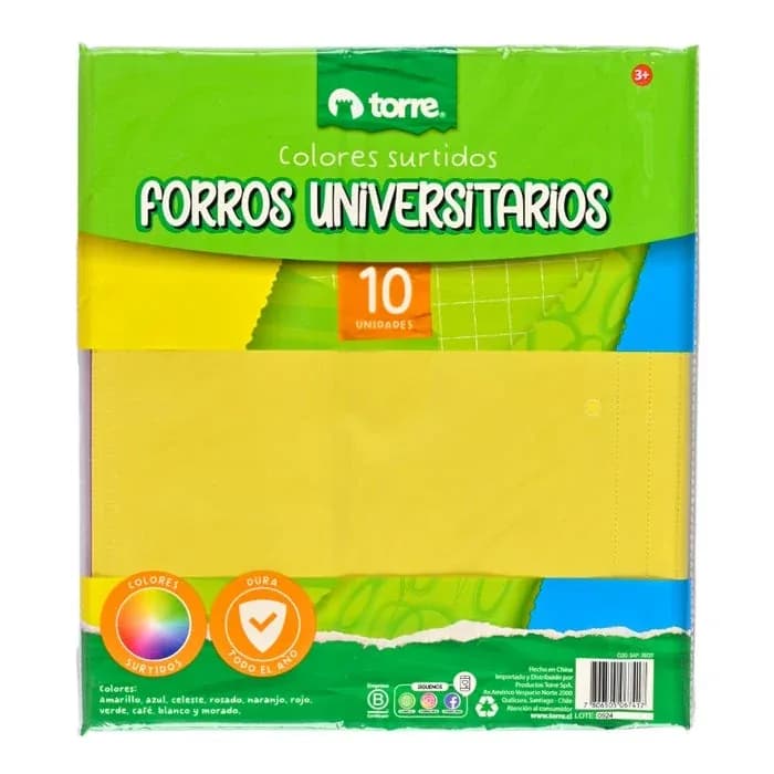 FORRO PLAST. UNIVERSITARIO UNIDAD