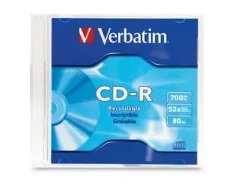 CD-R VERBATIM 52X700MB CAJA