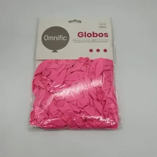 GLOBO FUNDA X 100 UN CELINA ROSADO