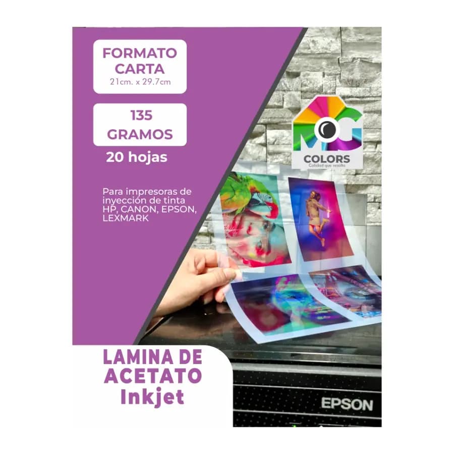 UNIDAD LAMINA ACETATO FOLEX P INKJET