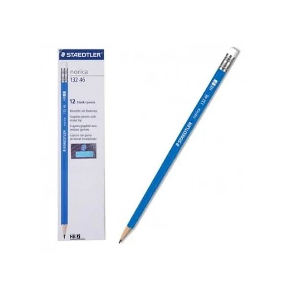 UNIDAD LAPIZ STAEDTLER NORICA HB2 C BORR.
