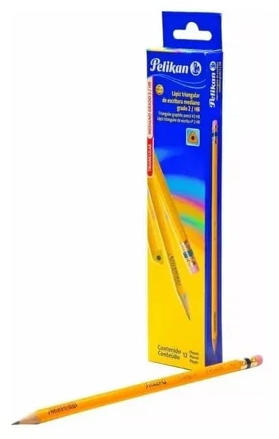 UNIDAD LAPIZ PELIKAN TRIANGULAR 2HB