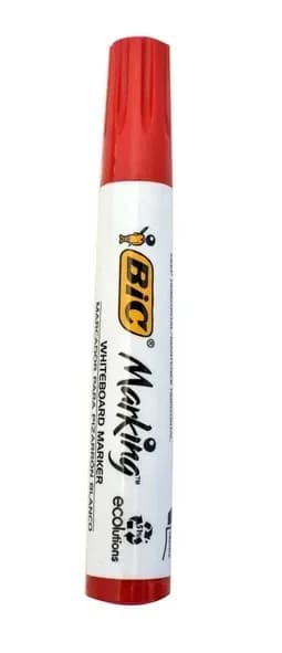MARCADOR BIC BORRABLE ROJO
