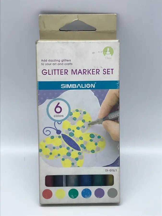 MARCADOR SIMBALION X 6COL ESCARCHADO