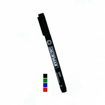 MARCADOR SNOWMAN OPF PERMANENTE VERDE FINO