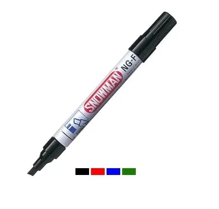 MARCADOR SNOWMAN NG-F PERMANENTE ROJO