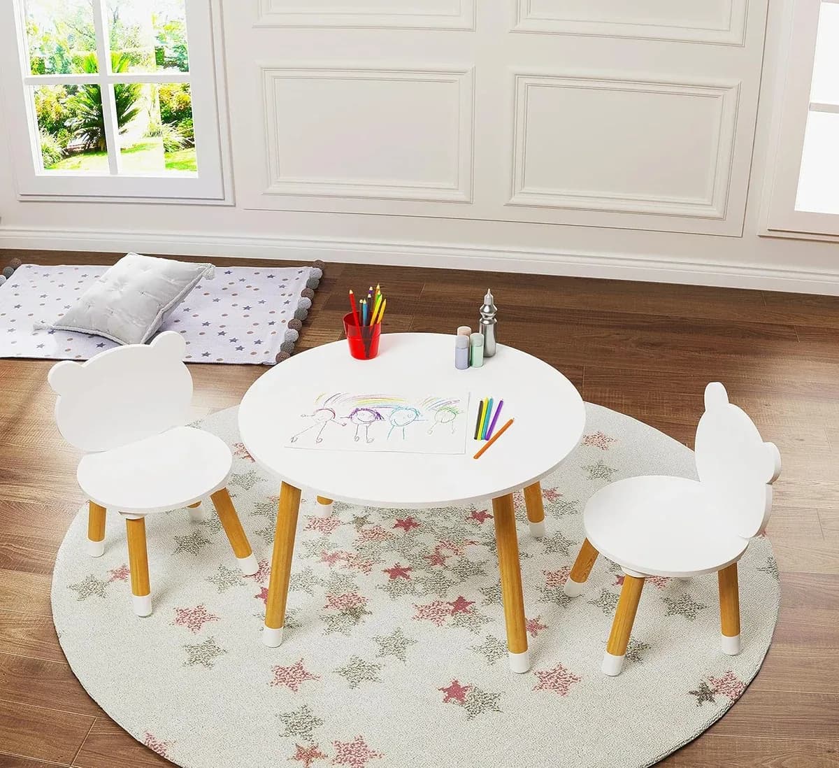 MESA INFANTIL C 2 SILLA