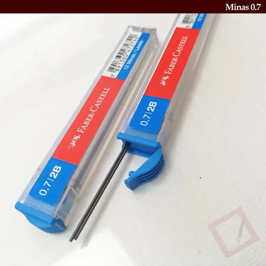 MINAS FABER C. 2B 05TUBO