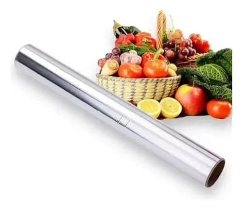 ROLLO PAPEL ALUMINIO FOIL COCINA 8/10MX30CM
