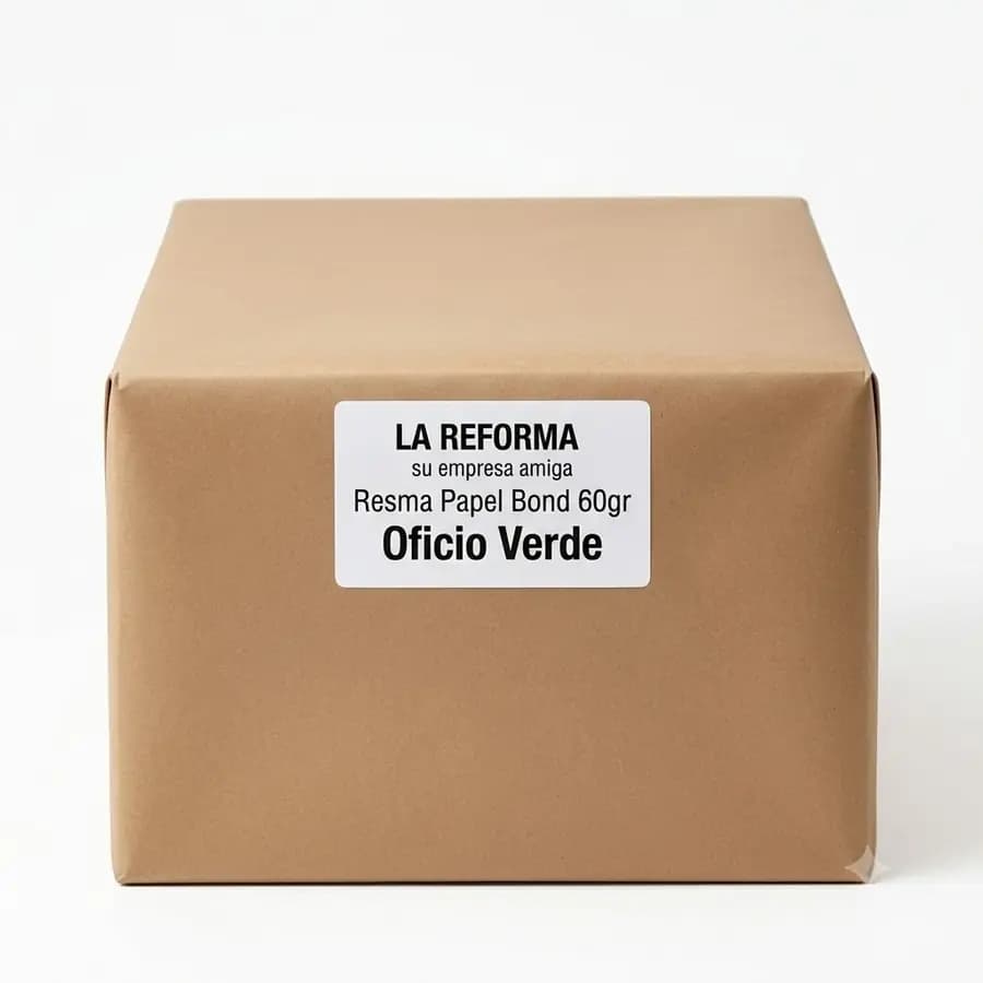 RESMA PA. BOND VERDE 60 GR OFICIO 500H