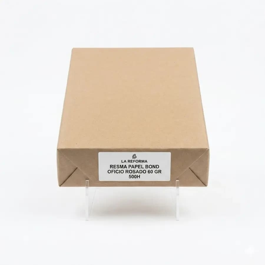RESMA PA. BOND ROSADO 60 GR OFICIO 500H