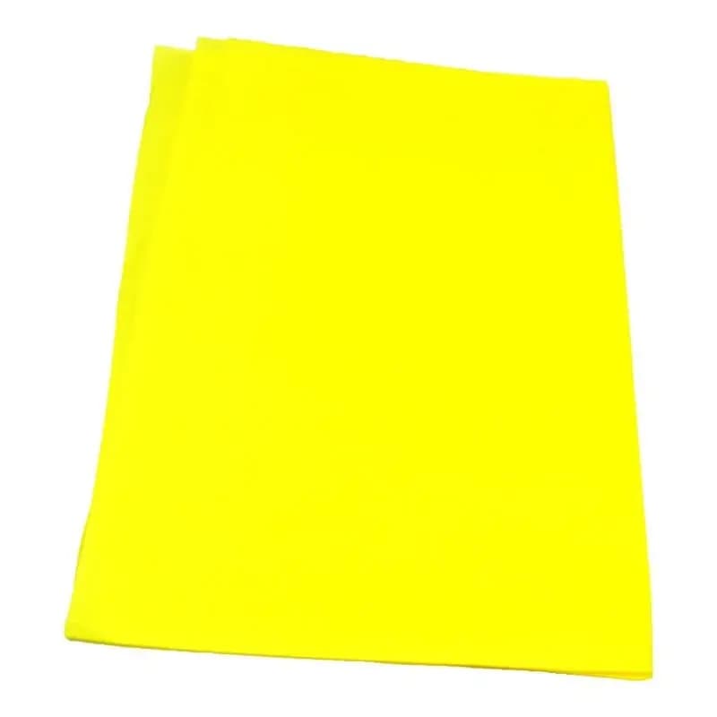 PLIEGO PAPEL FOSFORESCENTE AMARILLO