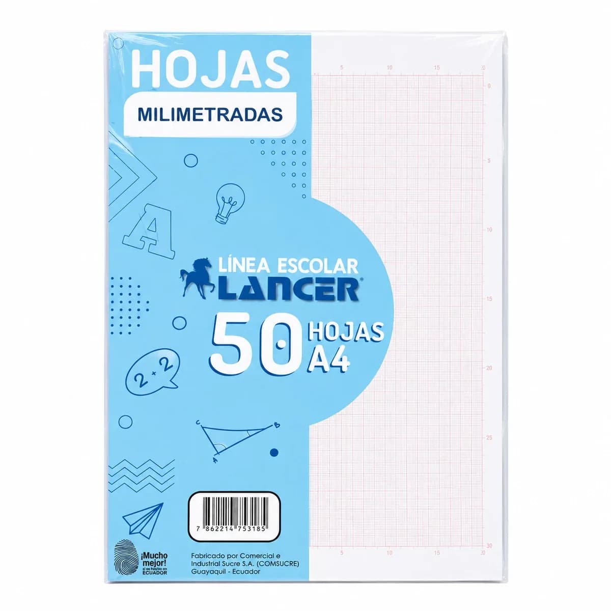 RESMA PA. MILIMETRADO INEN 500H