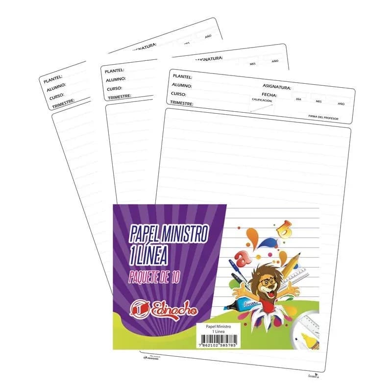 HOJA PAPEL MINISTRO CD 1L