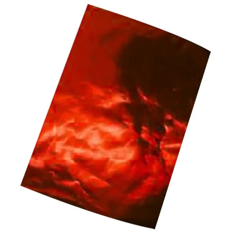 METRO PAPEL OROPEL ROJO
