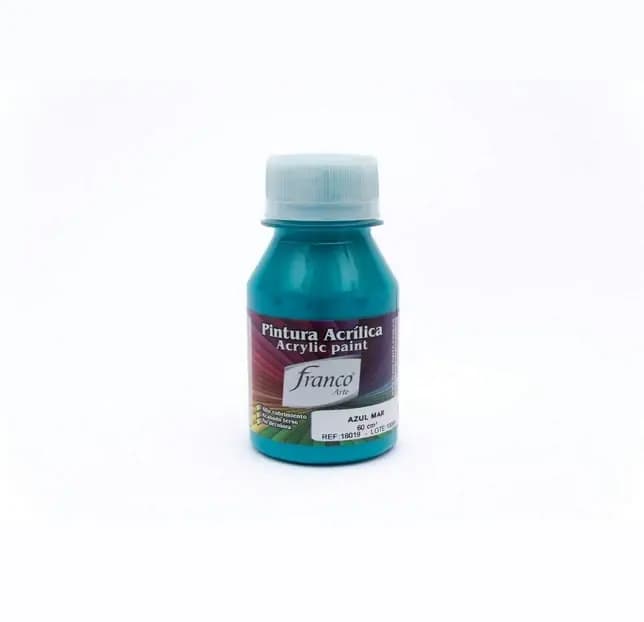 PINTURA ACRILICA FRANCO 60ML AZUL MAR