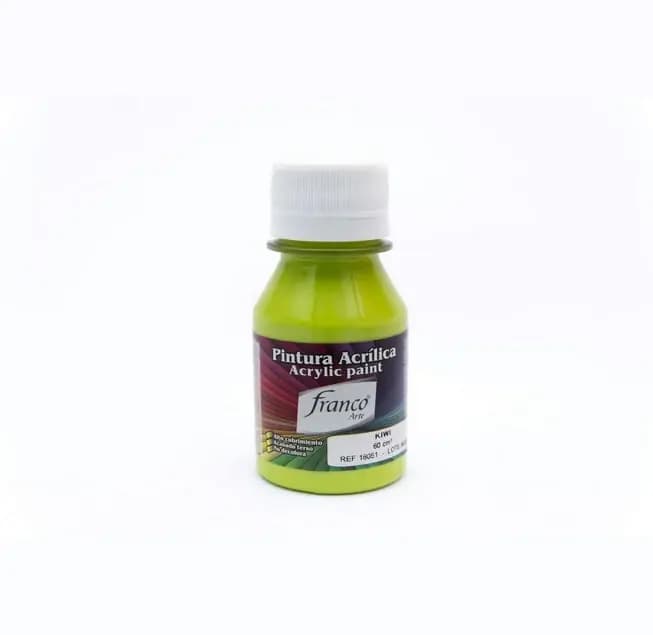 PINTURA ACRILICA FRANCO 60ML KIWI