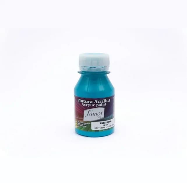 PINTURA ACRILICA FRANCO 60ML TURQUEZA