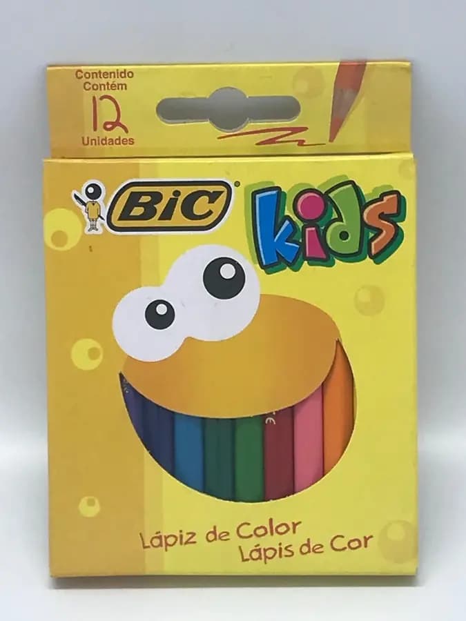 PINTURA BIC X 12COL PEQUENA