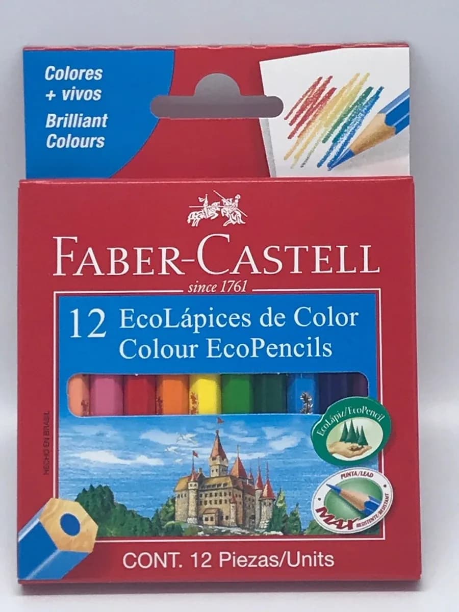 PINTURA FABER CASTELL X 12COL PEQUENA