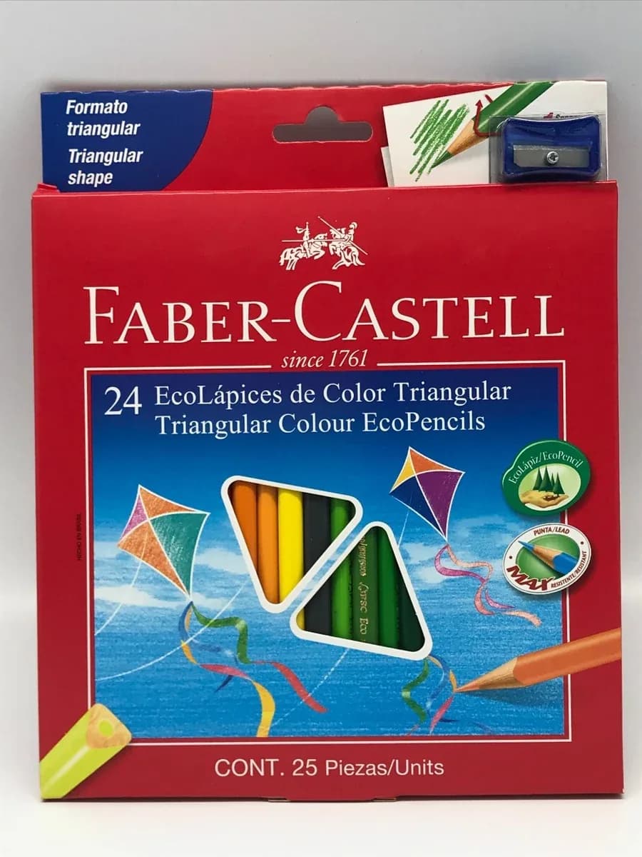 PINTURA FABER CASTELL X 24COL