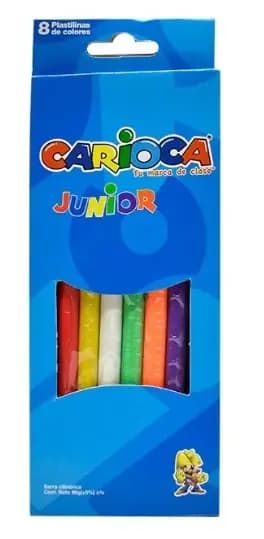 PLASTILINA CARIOCA X 8COL GRANDE